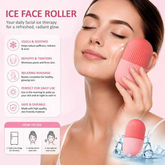 Beauty face massage ice roller 1-pc
